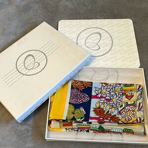 Korean Silk scarf in gift box
